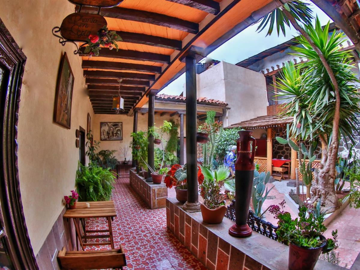Hotel Del Carmen Tlalpujahua Bagian luar foto
