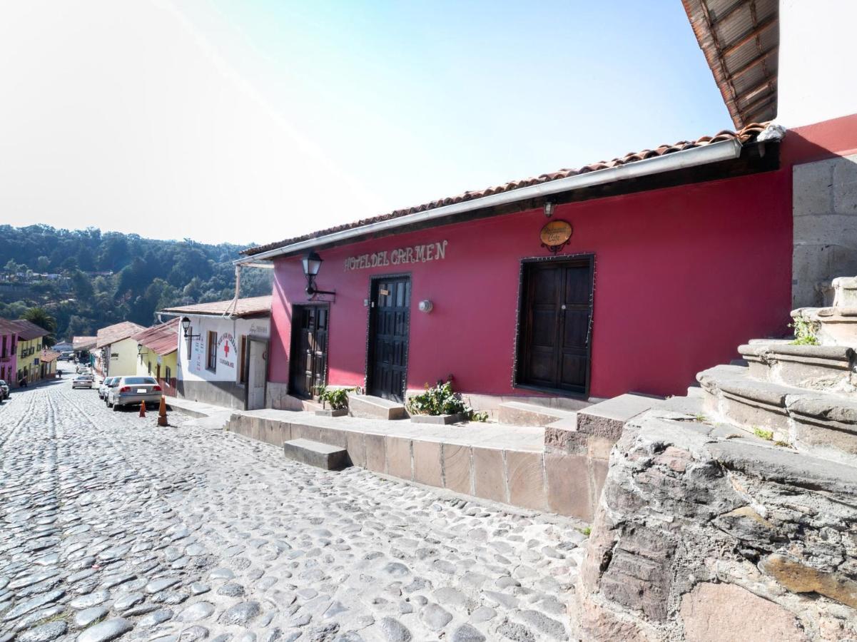 Hotel Del Carmen Tlalpujahua Bagian luar foto